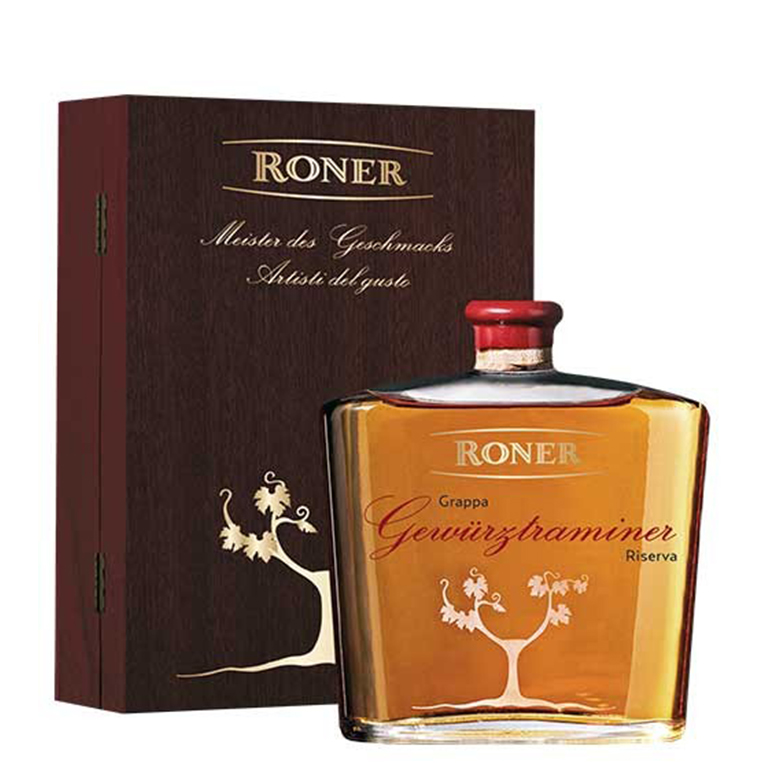 grappa gewurztraminer riserva roner