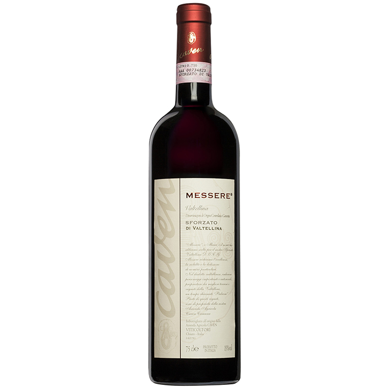 sforzato della valtellina messere caven